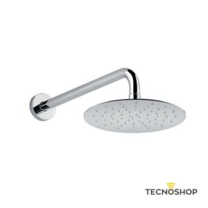 GABOLI KIT SOFFIONE DOCCIA TONDO D.25x25cm CON BRACCIO CROMATO