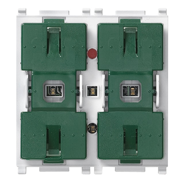 VIMAR BY-ME 14526 DUE PULSANTI BASCULANTI + RELÉ