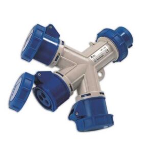 MOLTIPLICATORE CEE A 3 USCITE DA 16A 2P+T IP67 220V