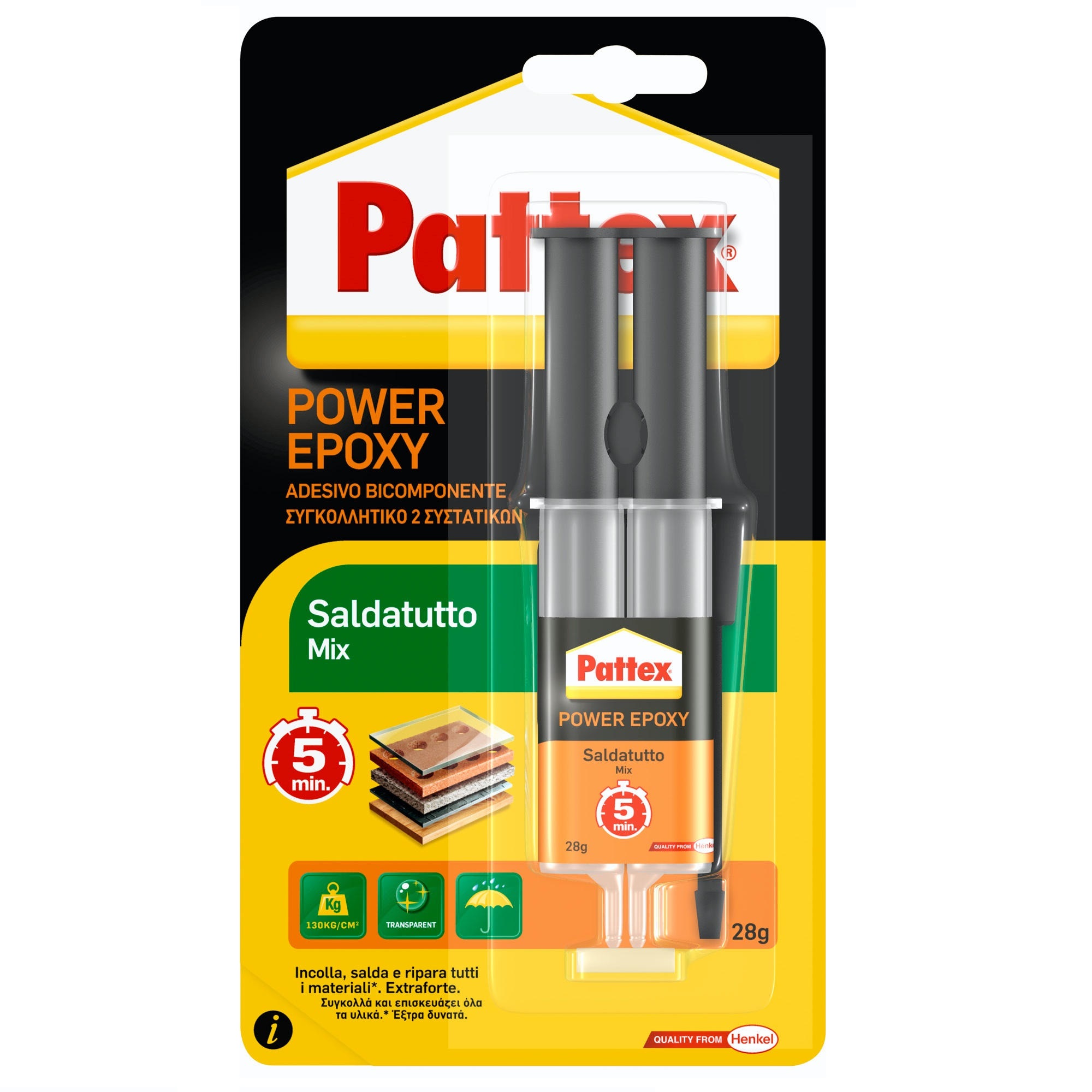 PATTEX SALDATUTTO POWER-EPOXY 28gr