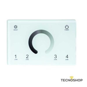 LIFE PANNELLO DIMMER MONOCOLORE A 4 ZONE PER SCATOLA 503