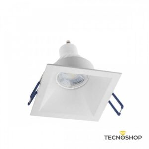 ARELUX XKONE FARETTO QUADRATO BIANCO OPACO GU10