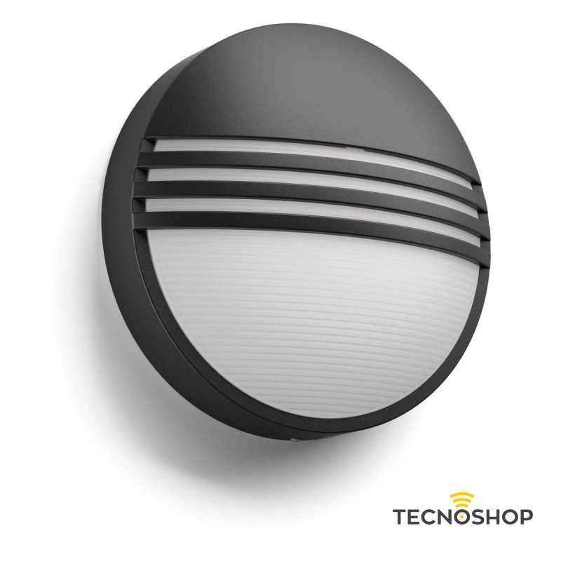 PHILIPS APPLIQUE LED TONDO "YARROW" NERO 6W 4000K - immagine 2