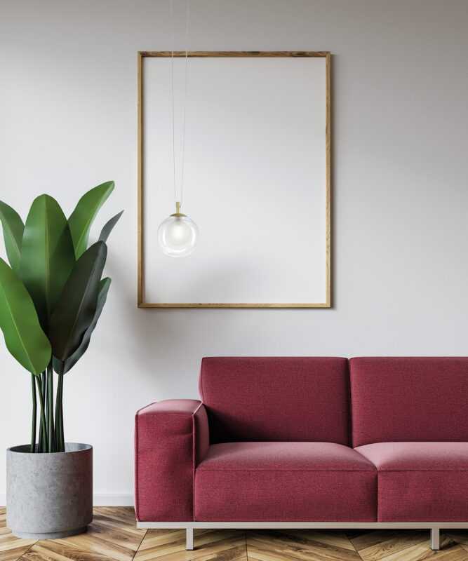 MILOOX SOSPENSIONE "ALADINO" 1XG9 IN VETRO TRASPARENTE E ORO SPAZZOLATO - immagine 3