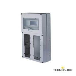 ROSI QUADRO VUOTO PER 2 PRESE ORIZZONTALI IP65 12 MODULI