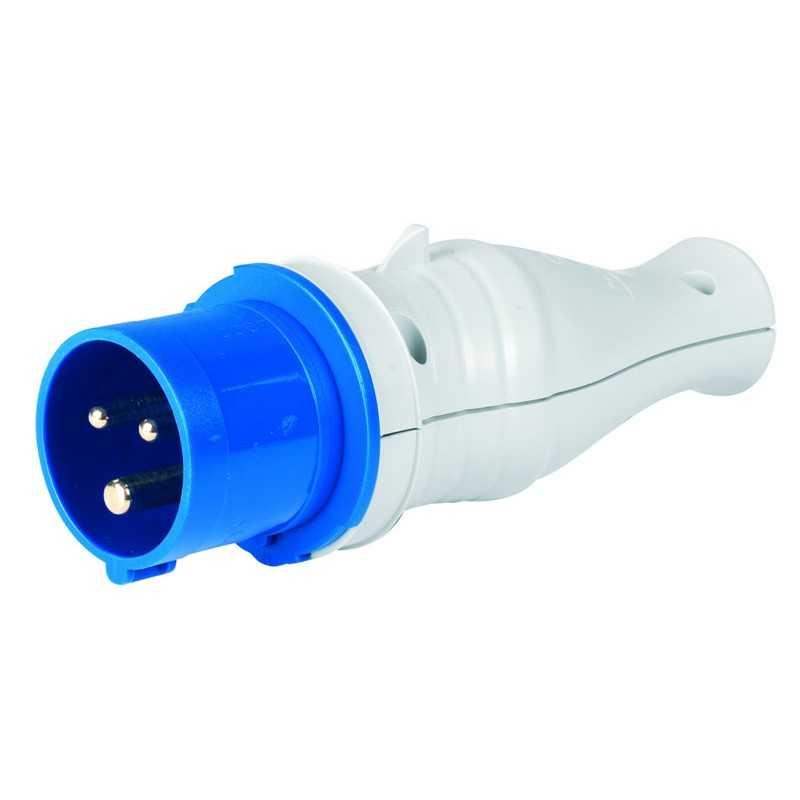 ROSI ADATTATORE SPINA CEE 2P+T DA 16A - PRESA SCHUKO IP65 - immagine 2