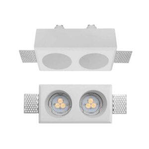 ARELUX XGESS FARETTO RASO SOFFITTO TONDO 2xGU10 150x80