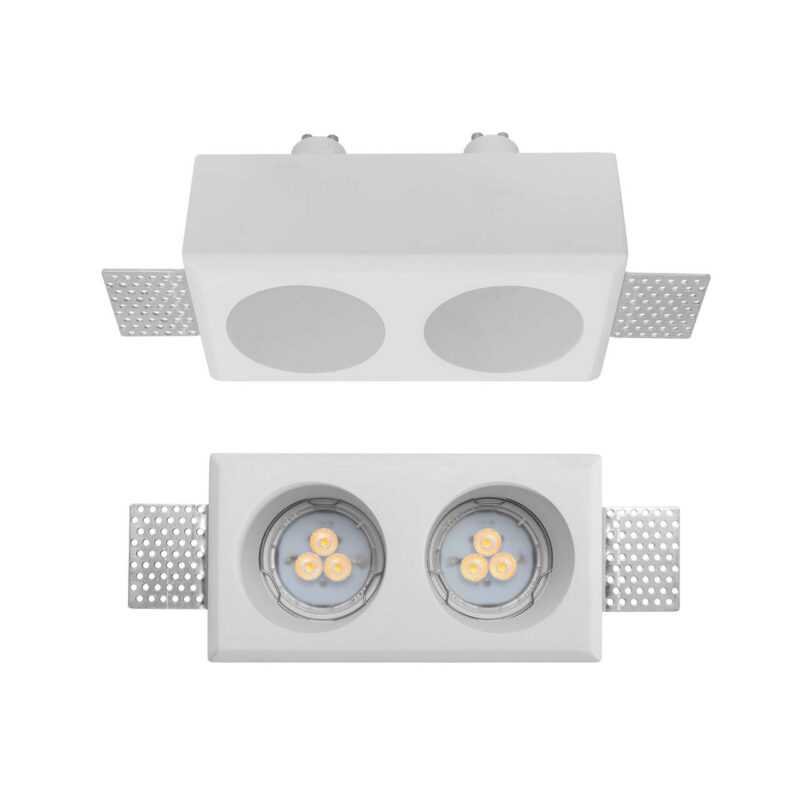 ARELUX XGESS FARETTO RASO SOFFITTO TONDO 2xGU10 150x80