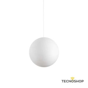 IDEAL LUX SOSPENSIONE "CARTA" 1xE27 D.40cm BIANCA