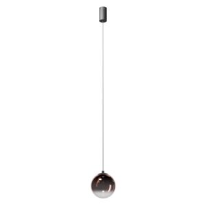 REDO SOSPENSIONE LED IRIDES 5W 3000K 404LM D.15CM GRADIENT COFFEE