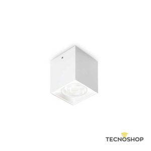 IDEAL LUX PLAFONE "DOT" CUBETTO 4W 3000K BIANCO OPACO