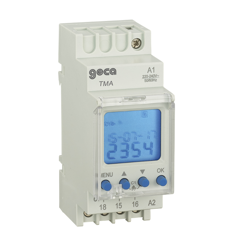 GECA INTERRUTTORE ORARIO ASTRONOMICO 2 MODULI