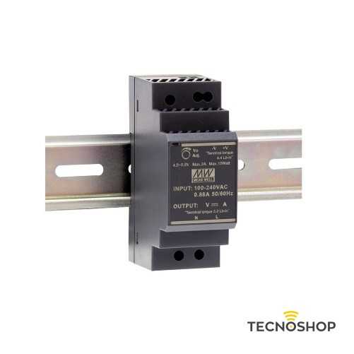 ALIMENTATORE DIN MONOFASE 12V 2A 24W