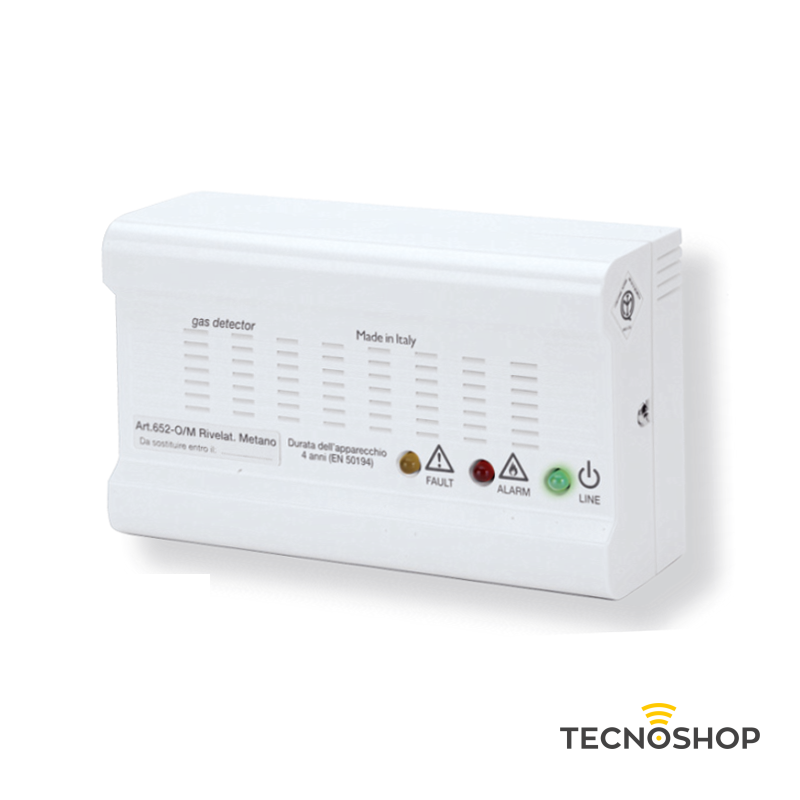 GECA KIT RILEVAZIONE FUGHE GAS GPL + ELETTROVALVOLA DA 1/2" - immagine 4