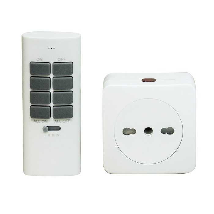 KIT PRESA 2000W + RADIOCOMANDO WIRELESS 12 CANALI - immagine 2