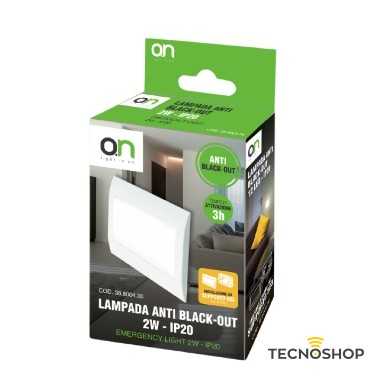 LAMPADA DI EMERGENZA 2W PER SCATOLA 503 ANTI BLACK-OUT 3H 220Vac - immagine 4