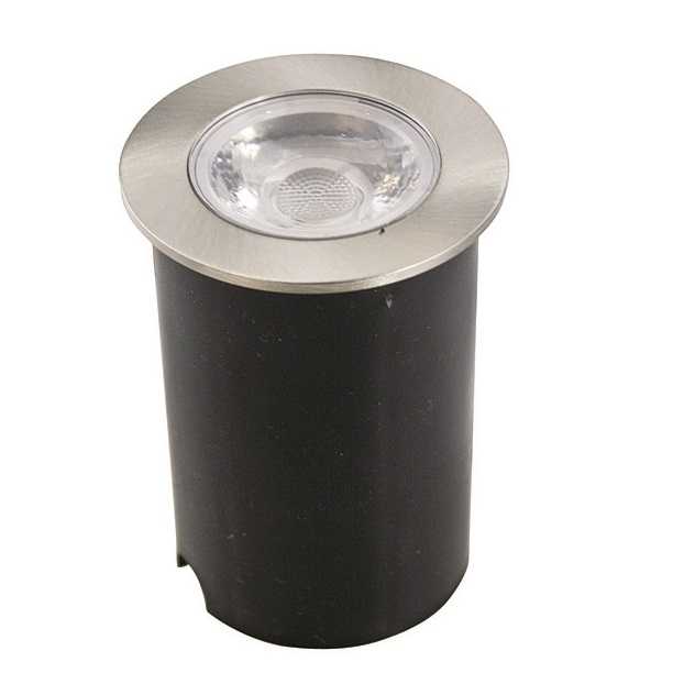 LIFE SEGNAPASSO LED A PAVIMENTO 12/24Vdc 5W 4000K IP67 IN ACCIAIO - immagine 2