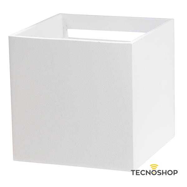 APPLIQUE LED QUADRATO BIANCO IP54 7W LUCE NATURALE