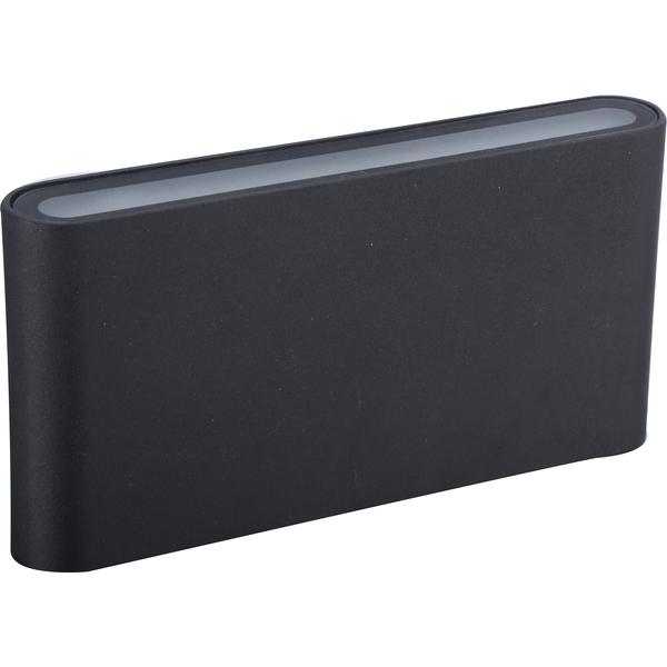 APPLIQUE LED SLIM UP&DOWN 6W 4000K GRIGIO IP54