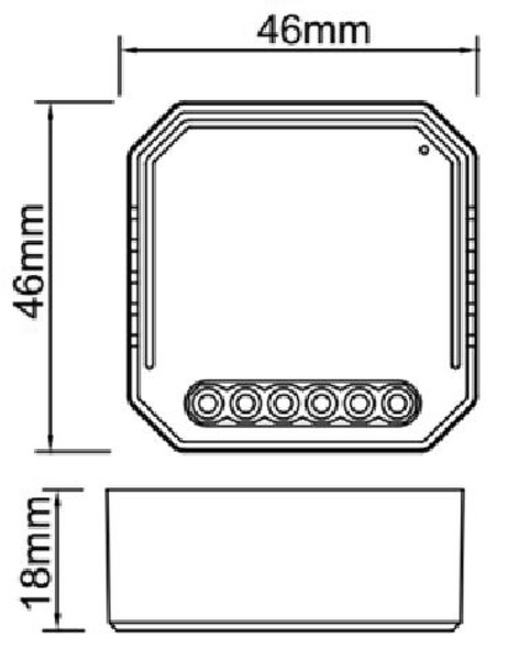 LIFE MODULO 1CH APRIPORTA – USCITA CONTATTO PULITO 2A WIRELESS - immagine 5