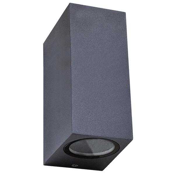 APPLIQUE UP&DOWN GRIGIO SCURO IP54 2XGU10