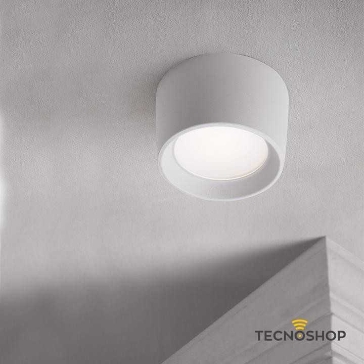 FUMAGALLI FARETTO LED A SOFFITTO GX53 IP55 BIANCO