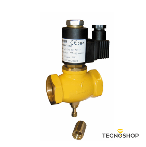 GECA KIT RILEVAZIONE FUGHE GAS GPL + ELETTROVALVOLA DA 1/2" - immagine 2