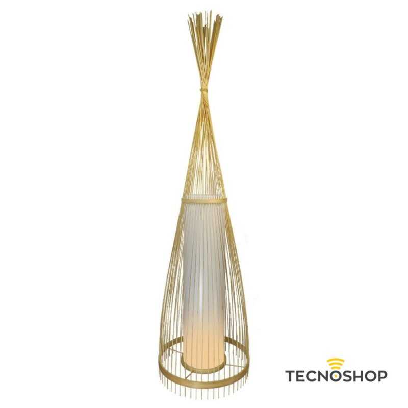 V-TAC PIANTANA IN LEGNO 1xE27 D.300 x H.940 mm