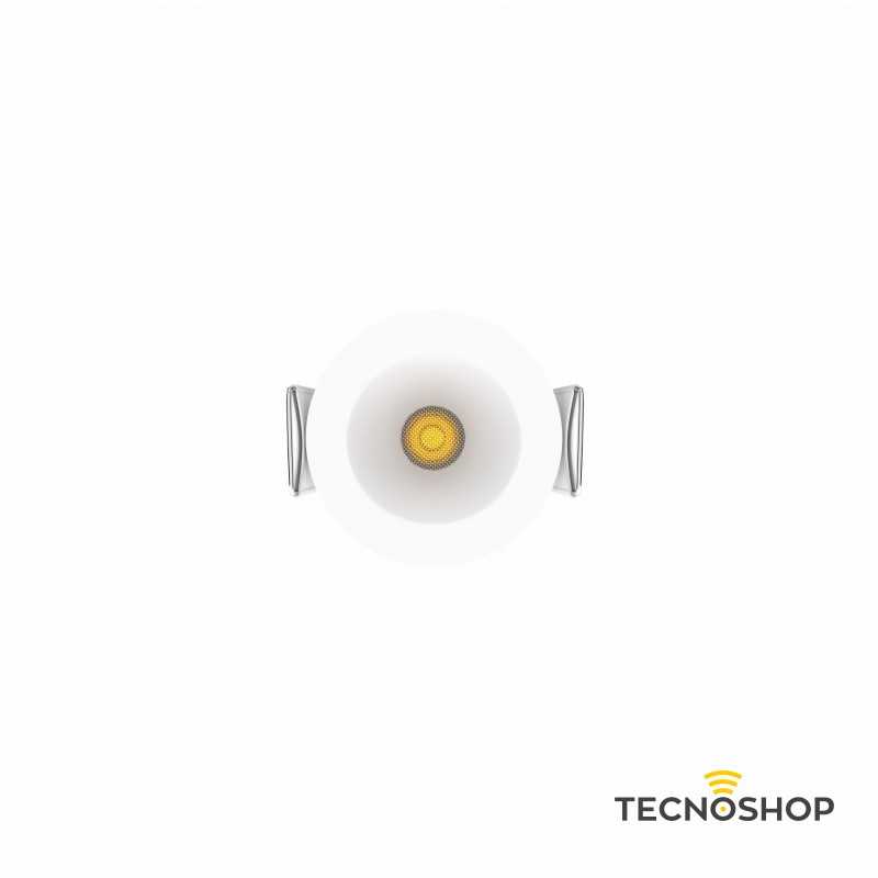 BENEITO INCASSO LED RETRATTO TONDO "PULSAR" 3,5W 3000K BIANCO - immagine 2
