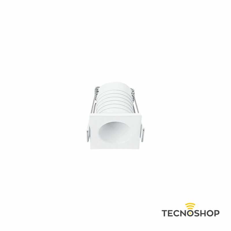BENEITO INCASSO LED RETRATTO QUADRATO "PULSAR" 3,5W 3000K BIANCO