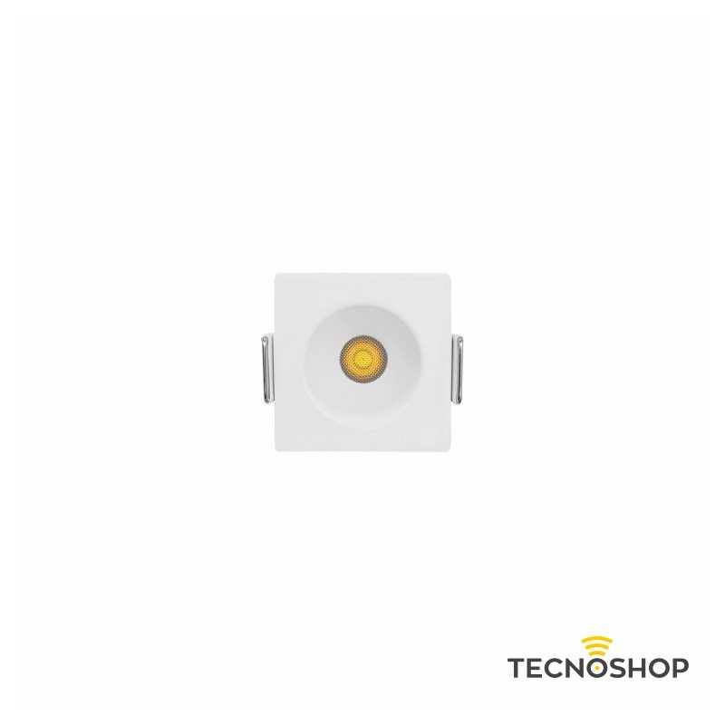 BENEITO INCASSO LED RETRATTO QUADRATO "PULSAR" 3,5W 4000K BIANCO - immagine 2