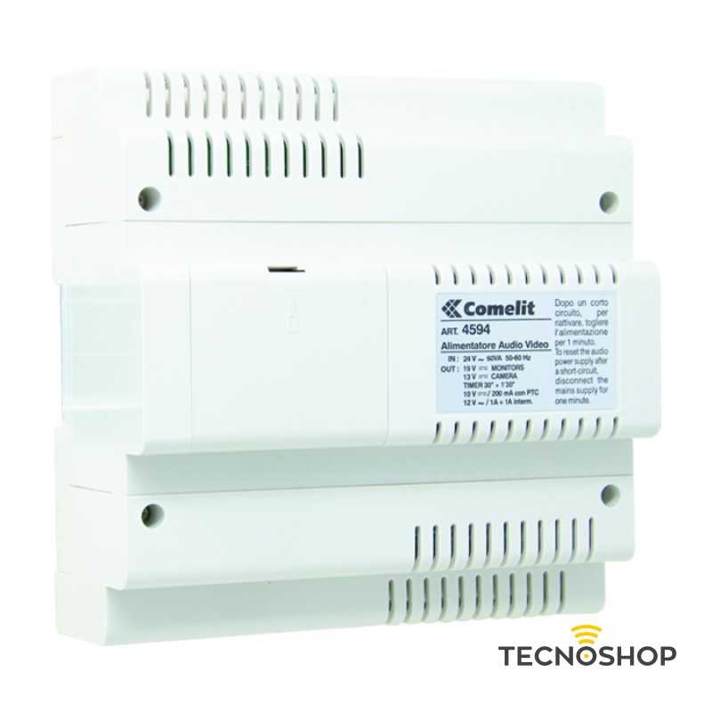 COMELIT 4594 CENTRALE ALIMENTAZIONE A/V TRADIZIONALE