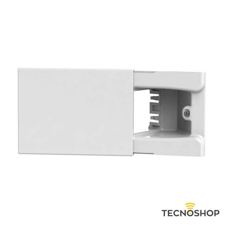 4BOX TELAIO 3 MODULI CON SPORTELLO A SLITTA "HIDE" (COMPATIBILE PLANA)