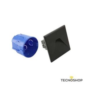 FAI SEGNAPASSO QUADRATO NERO CON FASCIO TRAPEZIO 3W 38° TRICOLOR