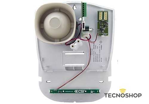 CSI SIRENA ESTERNA SERIALE AD ALTA POTENZA - EVO DRS - immagine 5