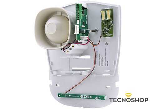 CSI SIRENA ESTERNA SERIALE AD ALTA POTENZA - EVO DRS - immagine 2