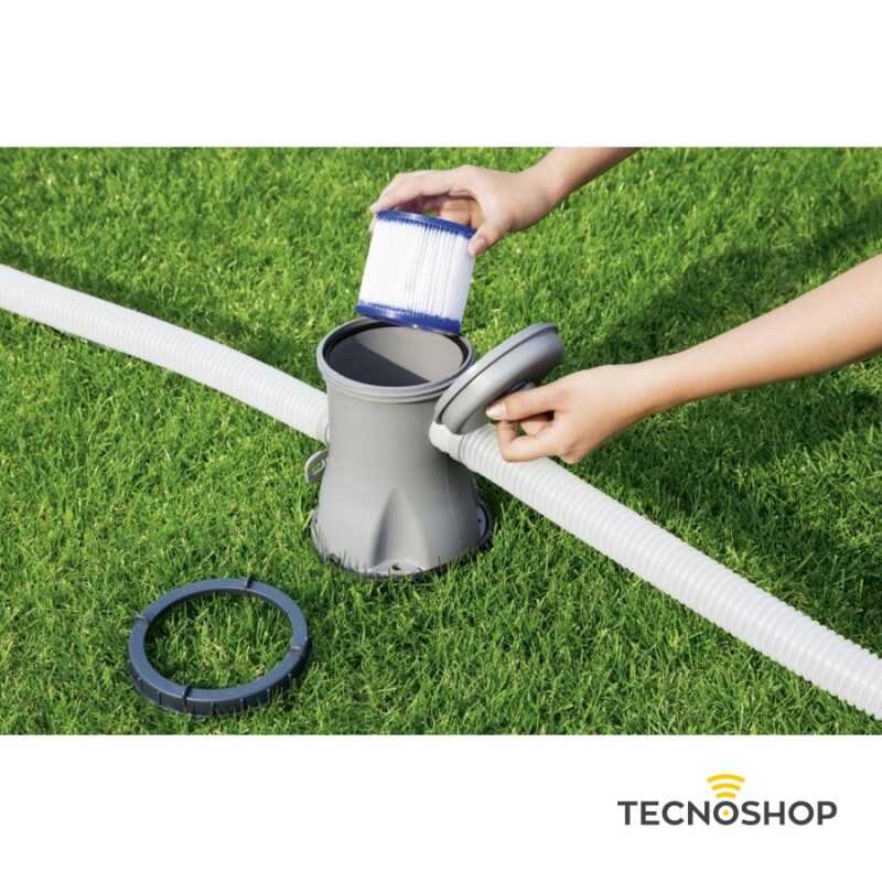BESTWAY KIT 2 PZ CARTUCCE PER FILTRO PISCINA 1249 LT/H - immagine 4