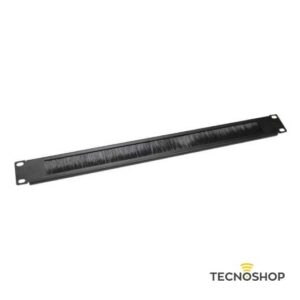 PANNELLO PASSACAVI CON SPAZZOLA PER RACK 19"