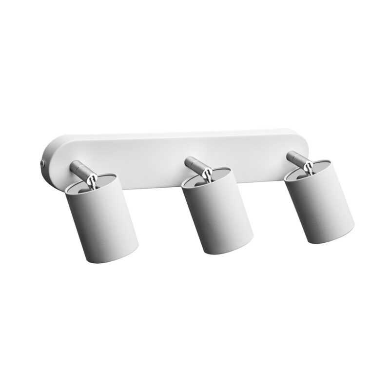 NOWODVORSKI BARRA CON 3 SPOT ORIENTABILI “EYE SPOT” BIANCO PER LAMPADE GU10