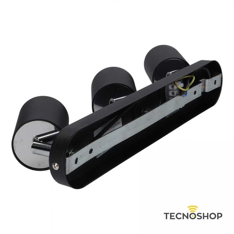 NOWODVORSKI BARRA CON 3 SPOT ORIENTABILI “EYE SPOT” NERO PER LAMPADE GU10 - immagine 3