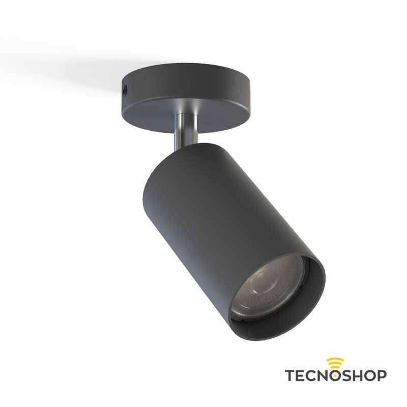 NOWODVORSKI FARETTO ORIENTABILE “EYE SPOT” GRIGIO GRAFITE PER LAMPADE GU10