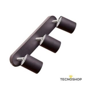 NOWODVORSKI BARRA CON 3 SPOT ORIENTABILI “EYE SPOT” GRIGIO GRAFITE PER LAMPADE GU10