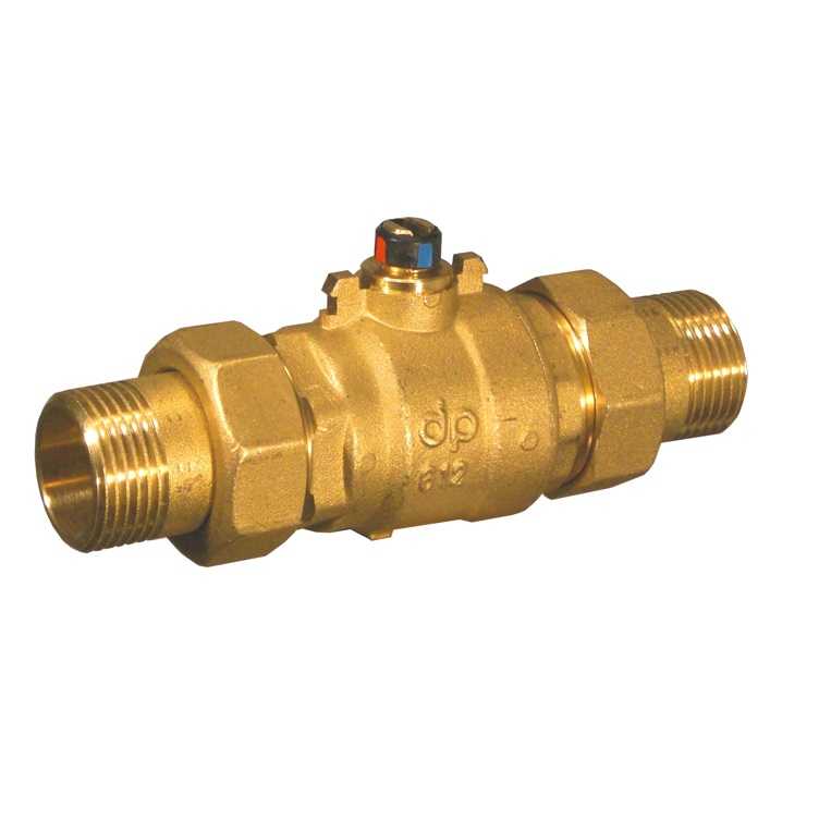 DEPALA VALVOLA DI ZONA 2 VIE CON BOCCHETTONI DA 1"1/4 M