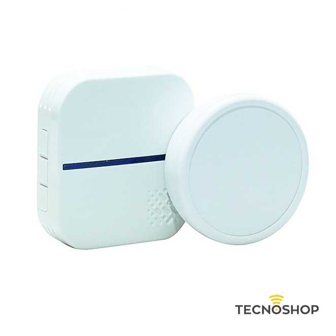 LIFE KIT CAMPANELLO WIRELESS CON PULSANTE CINETICO IP55