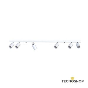 NOWODVORSKI BARRA CON 6 SPOT ORIENTABILI “EYE SPOT” BIANCO PER LAMPADE GU10