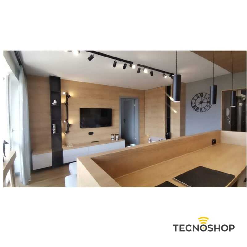 NOWODVORSKI BARRA CON 6 SPOT ORIENTABILI “EYE SPOT” NERO PER LAMPADE GU10 - immagine 3