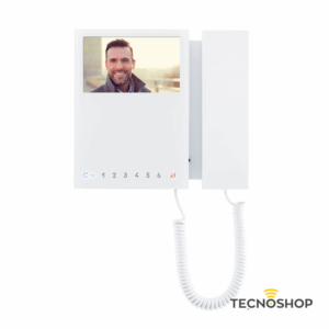 COMELIT MONITOR MINI "6701W/8" A COLORI CON 8 PULSANTI