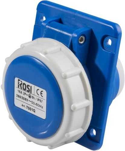 PRESA CEE FISSA DA INCASSO 2P+T DA 16A IP67 - immagine 2