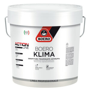 BOERO KLIMA IDROPITTURA TRASPIRANTE ANTIMUFFA BIANCA DA 14 LT