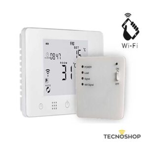 CRONOTERMOSTATO WI-FI CON RICEVITORE RF COMPATIBILE CON GOOGLE/ALEXA